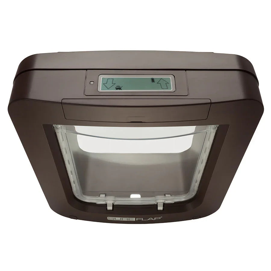SureFlap Secure Microchip Pet Access Door – Brown