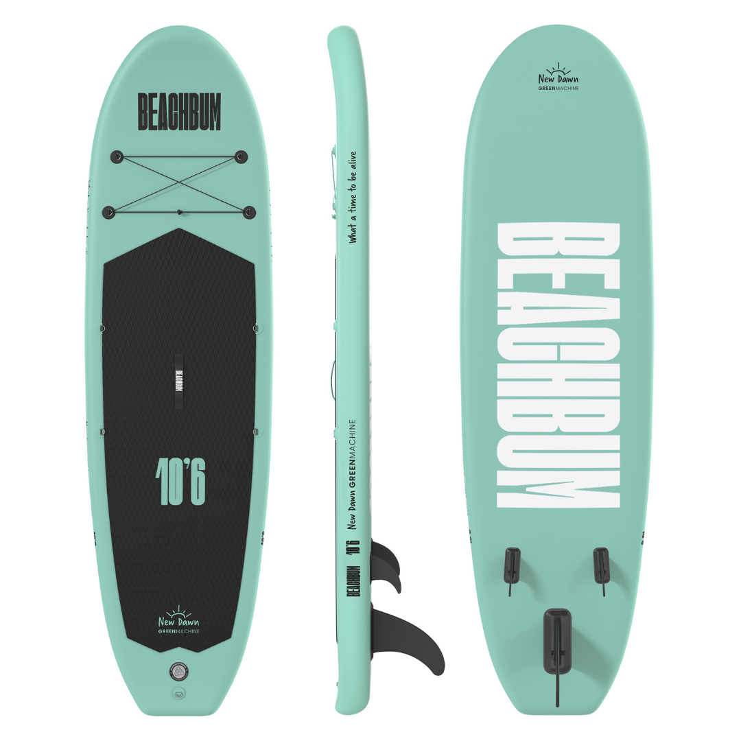 Beachbum Green Machine Paddle Board [Box Cosmetic Damage]
