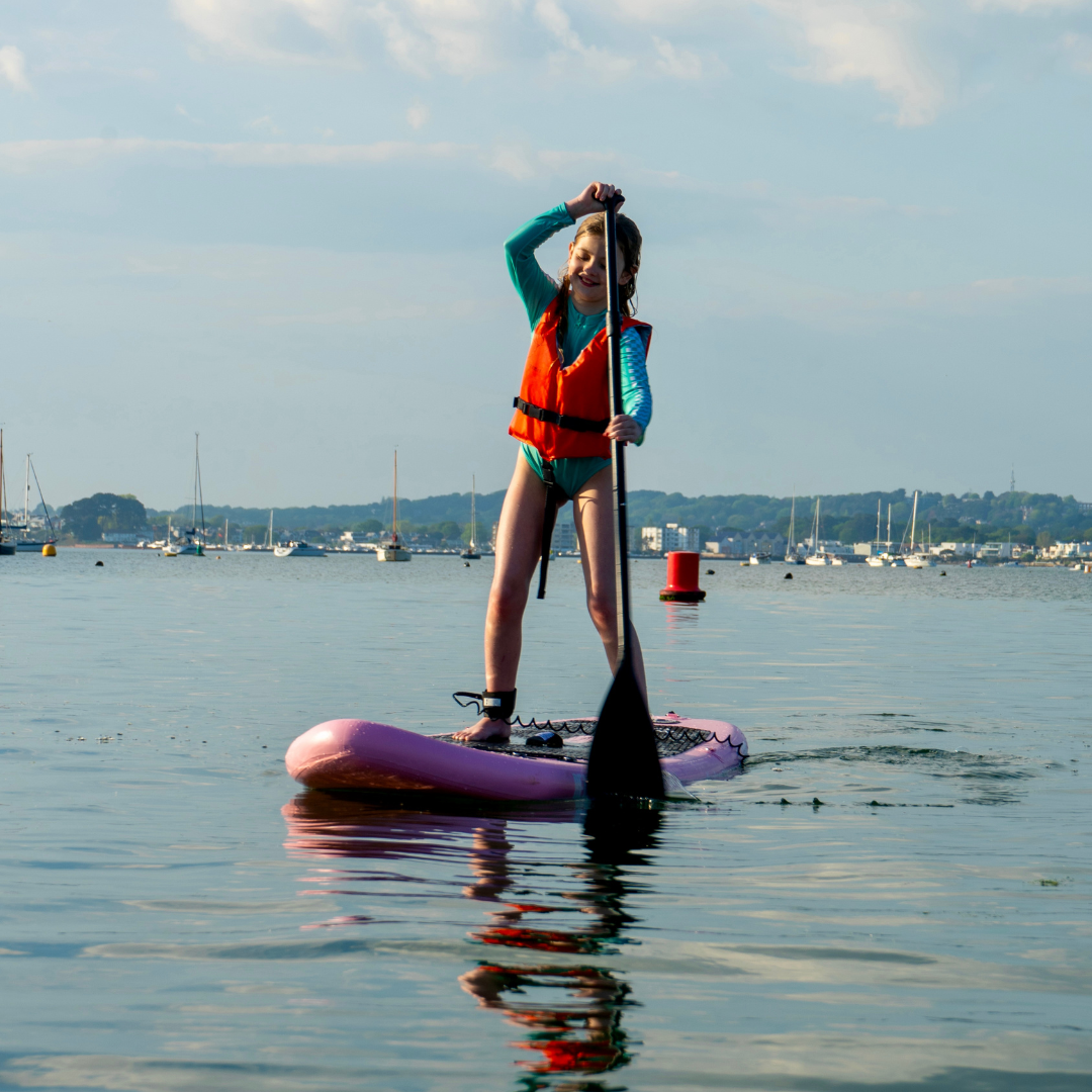 Beachbum Kids OG Paddle Board Full Kit – Inflatable SUP Set