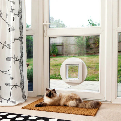 SureFlap Microchip Pet Door for Cats & Small Dogs – White