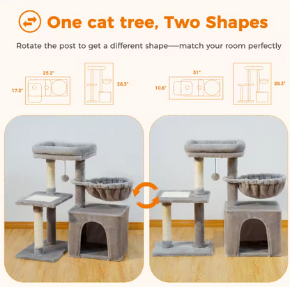 Climb & Dream Indoor Cat Tree