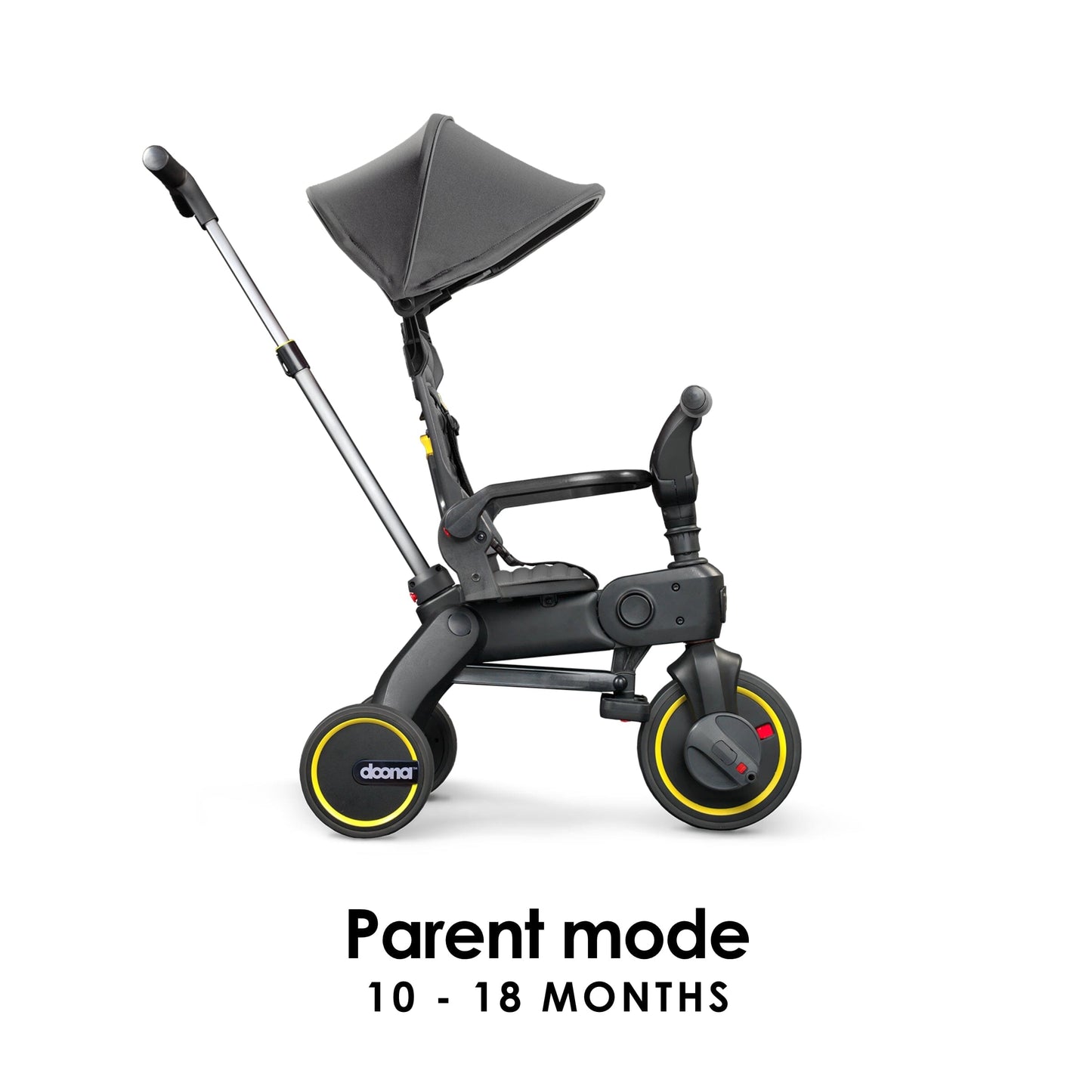 Doona Liki Trike S1 Compact Folding Tricycle – Grey