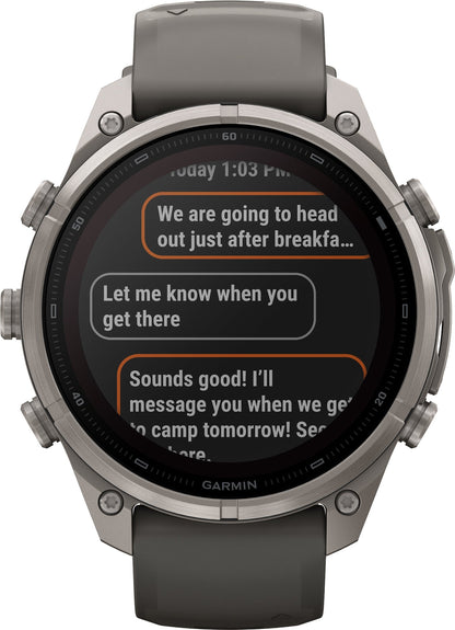 Garmin Fenix 9 Pro inReach SOLAR 47mm Multisport Watch - Grey