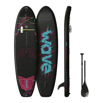 Wave Tourer 3.0 10'3" Inflatable SUP Paddle Board – Midnight